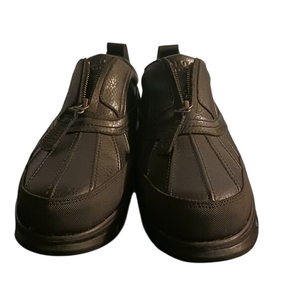 Polo (Ralph Lauren)-(Men's)-(Shoes)-(Zipper)-(Black)-(Size:10.5)-(Used)-$45.00 - Picture 3 of 6